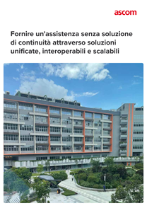 Fornire un'assistenza senza soluzione di continuità attraverso soluzioni unificate,  interoperabili e scalabili